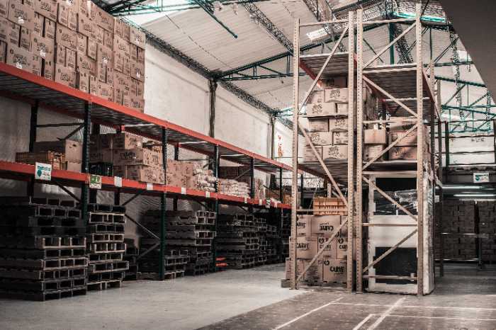 Warehouse shelves ready to manage your equipment inventory